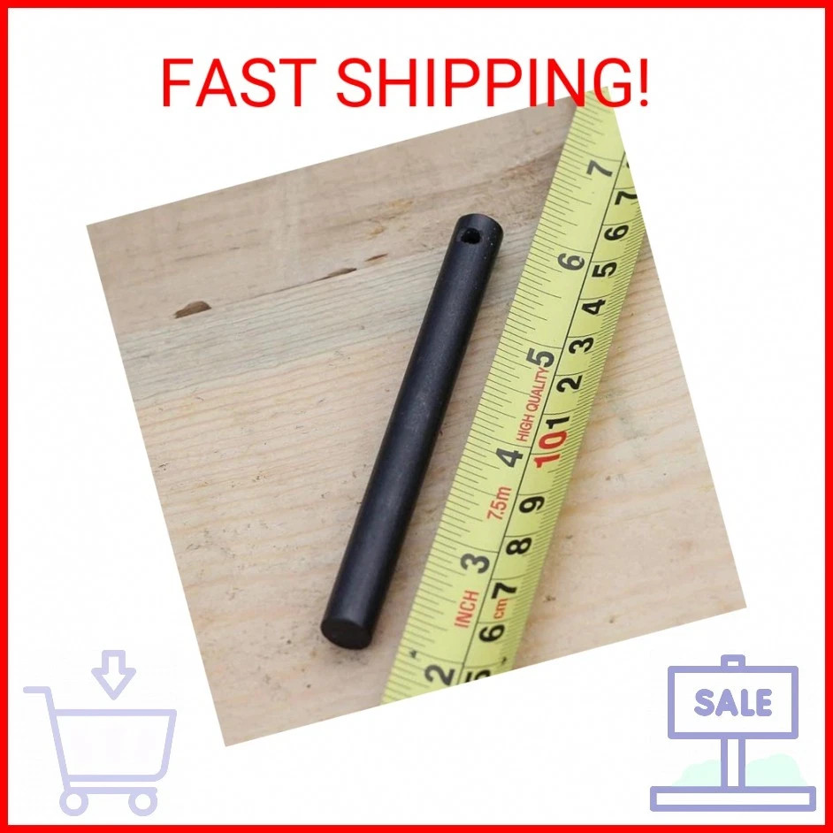 bayite 3/8 x 4 Inch Drilled Survival Ferro Rod Flint Fire Starter with Toggle La