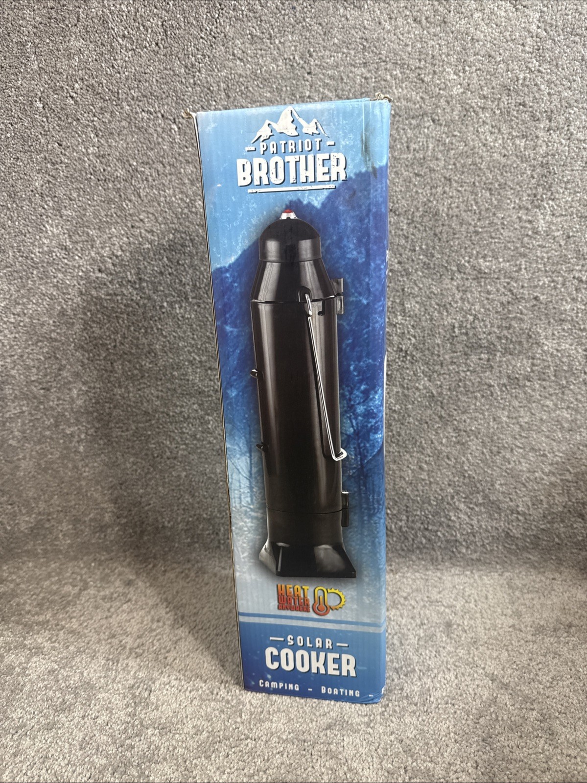 NIB SunRocket Solar Water Heater & Thermos