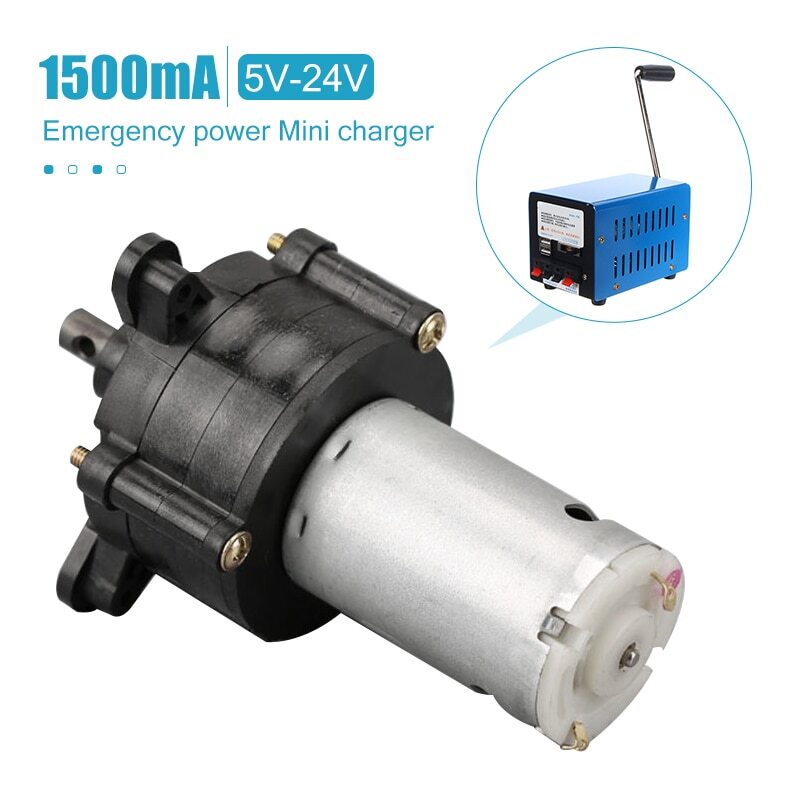 High Power Charger Portable Emergency Hand Power Hand Crank USB Charging Tool