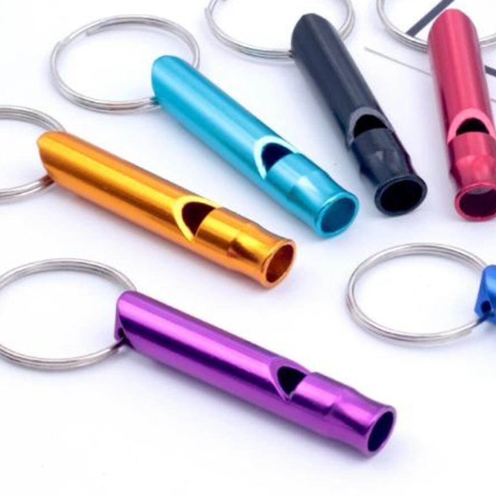 1Pcs Metal Multifunction Whistle Mini Emergency Hiking Survival S5V7