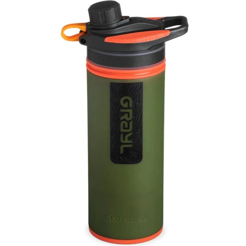 Grayl GeoPress 24oz Water Purifier Bottle Outdoor Survival Portable Filter