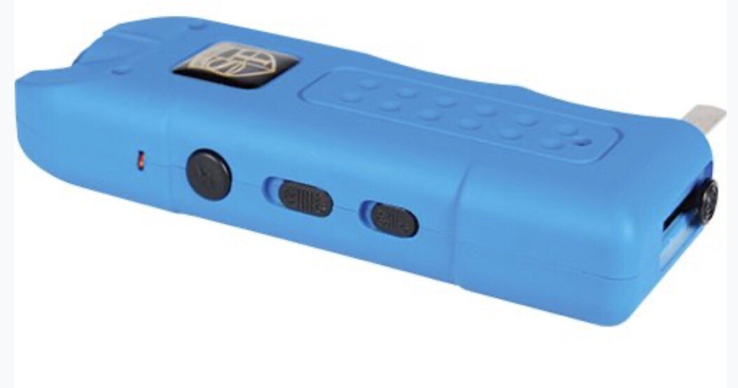 SIREN ALARM LED MAX AMPS POLICE 911 Stun Gun 20 Million Mini Rechargeable FLASH