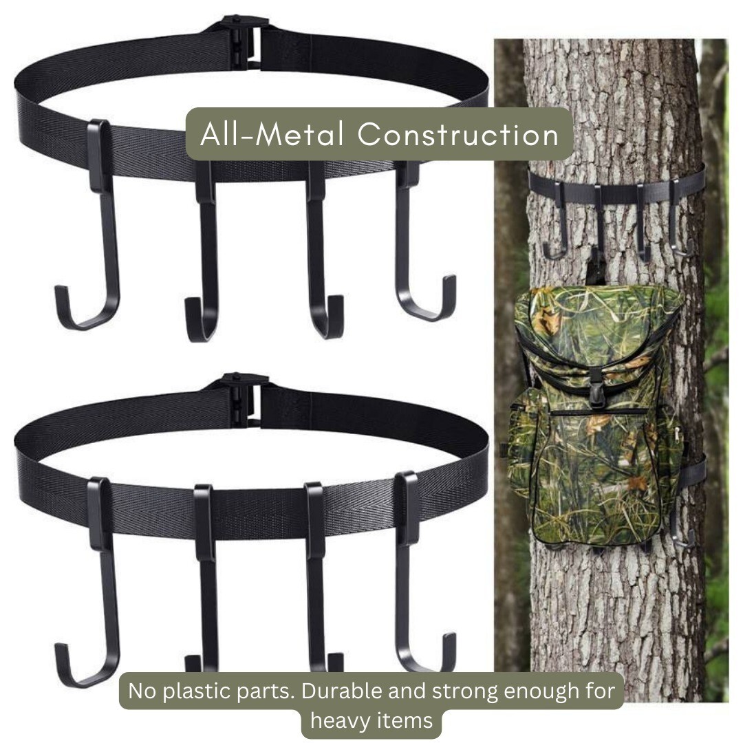 Strap Gear Equipment Tree Hanger & emergency gear tools Combo Pack(Bulk 3 Sets)