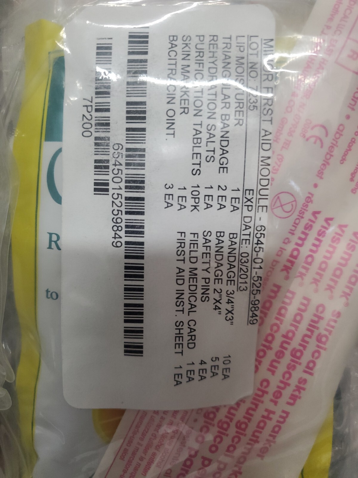 ACU-MAX IFAK Military First Aid Kit Trauma With Tourniquet And Extra Check Pi