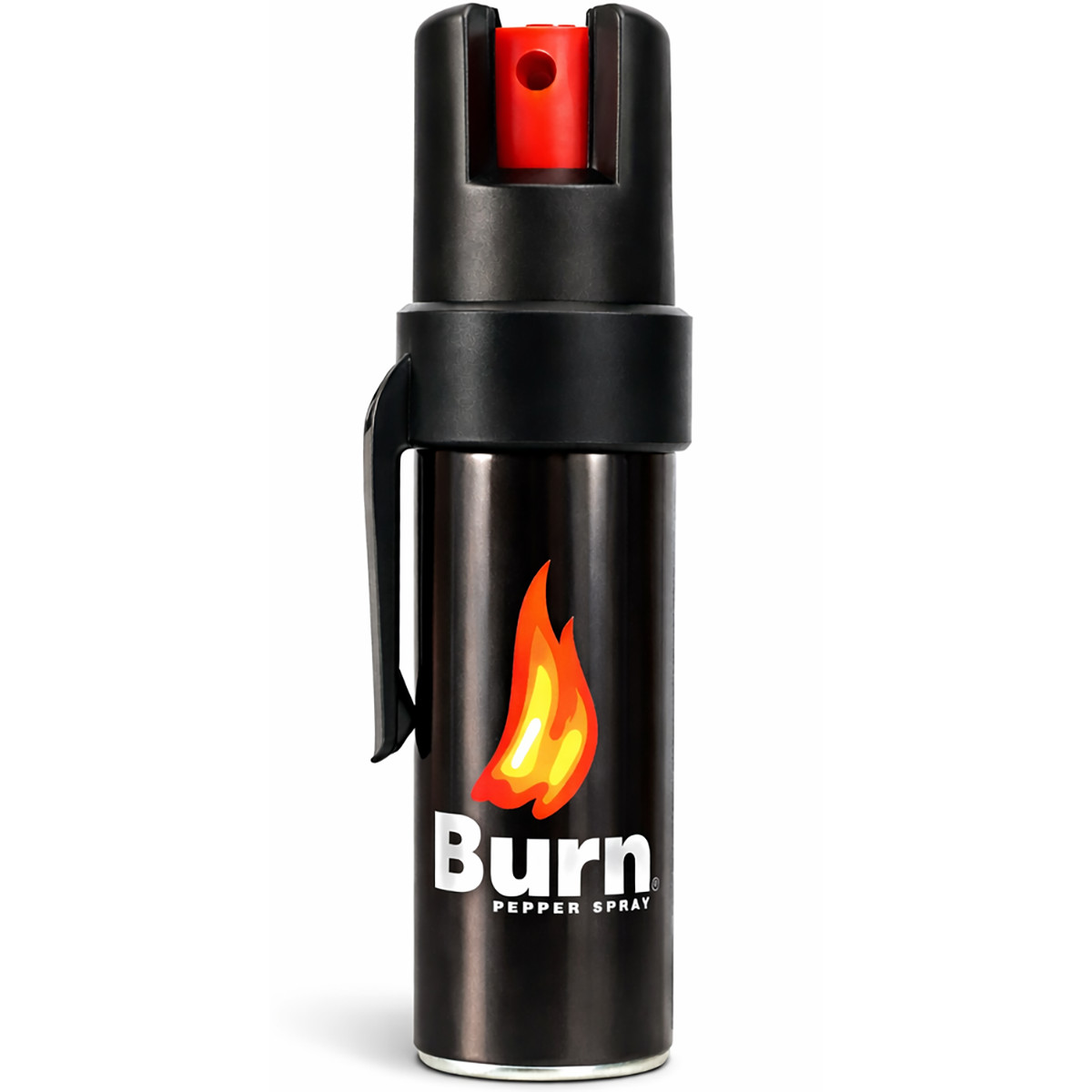 2 Pack Burn Pepper Spray 0.84 fl oz Self Defense Security Belt Clip & Twist Top
