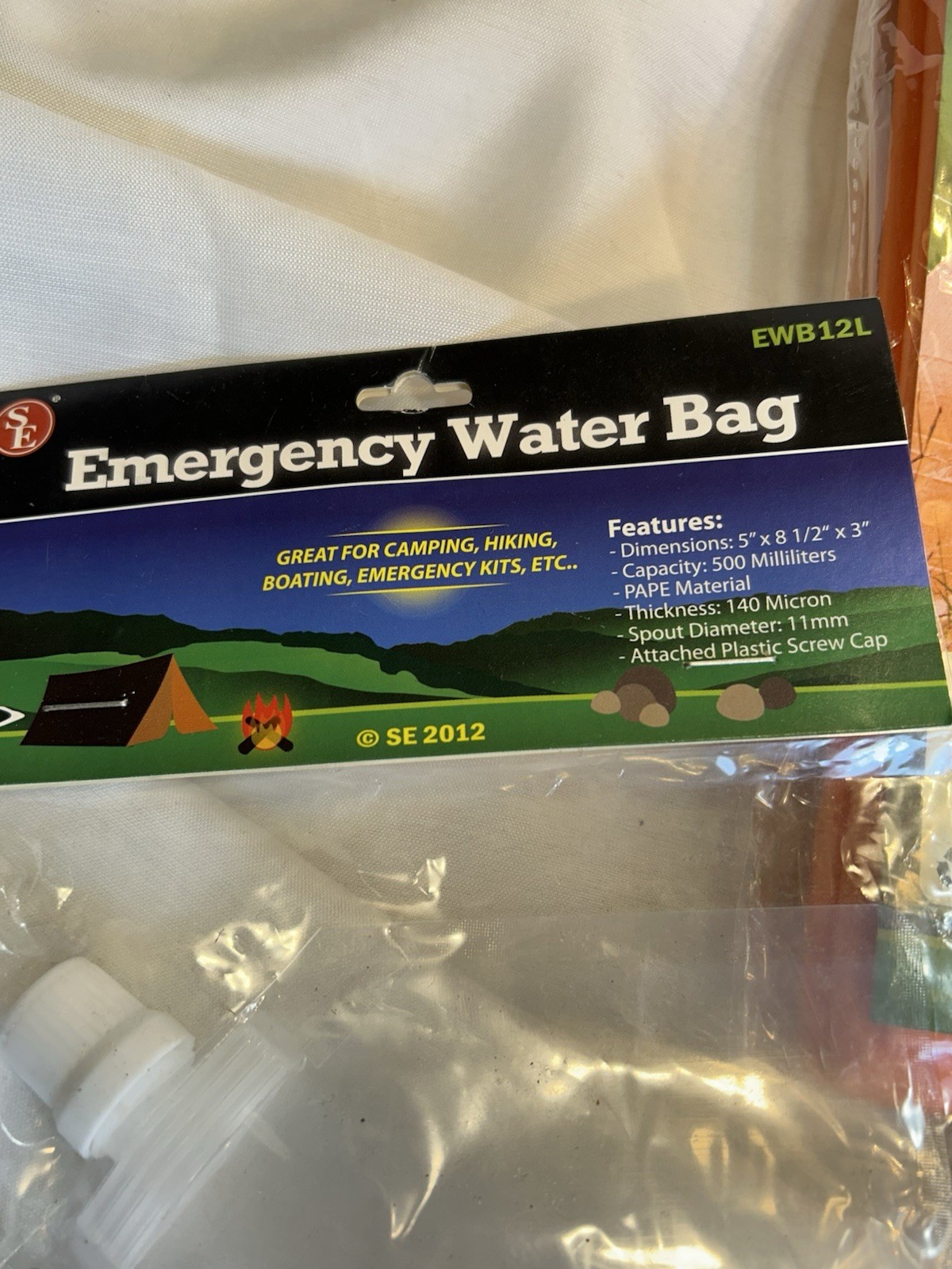 Survival Gear Kit Emergency Home Auto Camping 10 Pieces