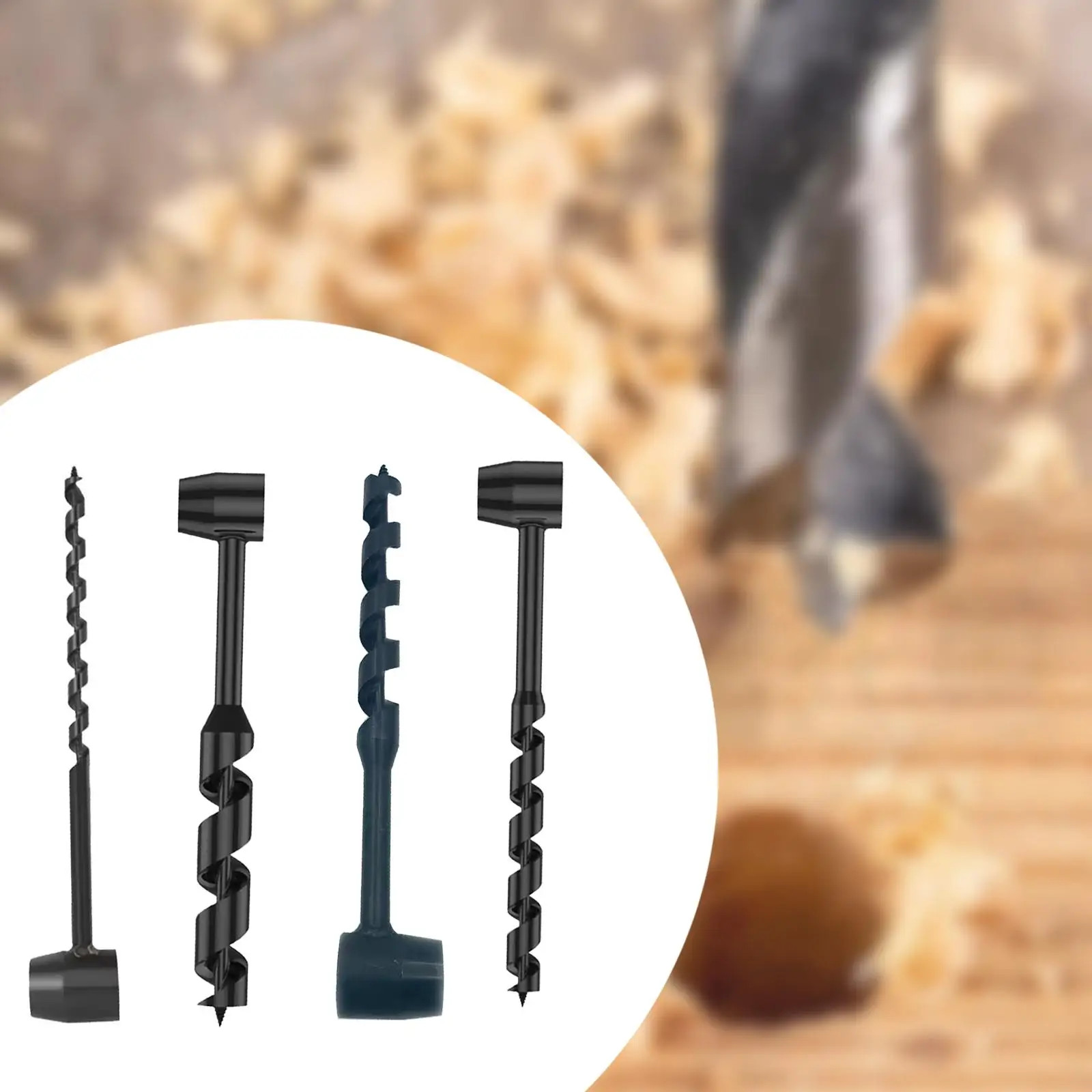 Hand Auger Wood Drill Manual Tool Multipurpose Eye Sturdy Hand Drill Bit Manual