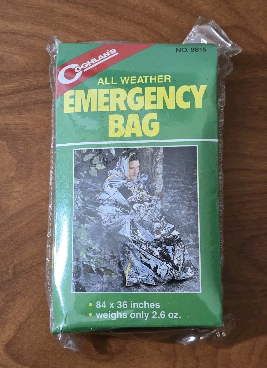 Coghlan’s Emergency Bag Survival Bag Camping 9815