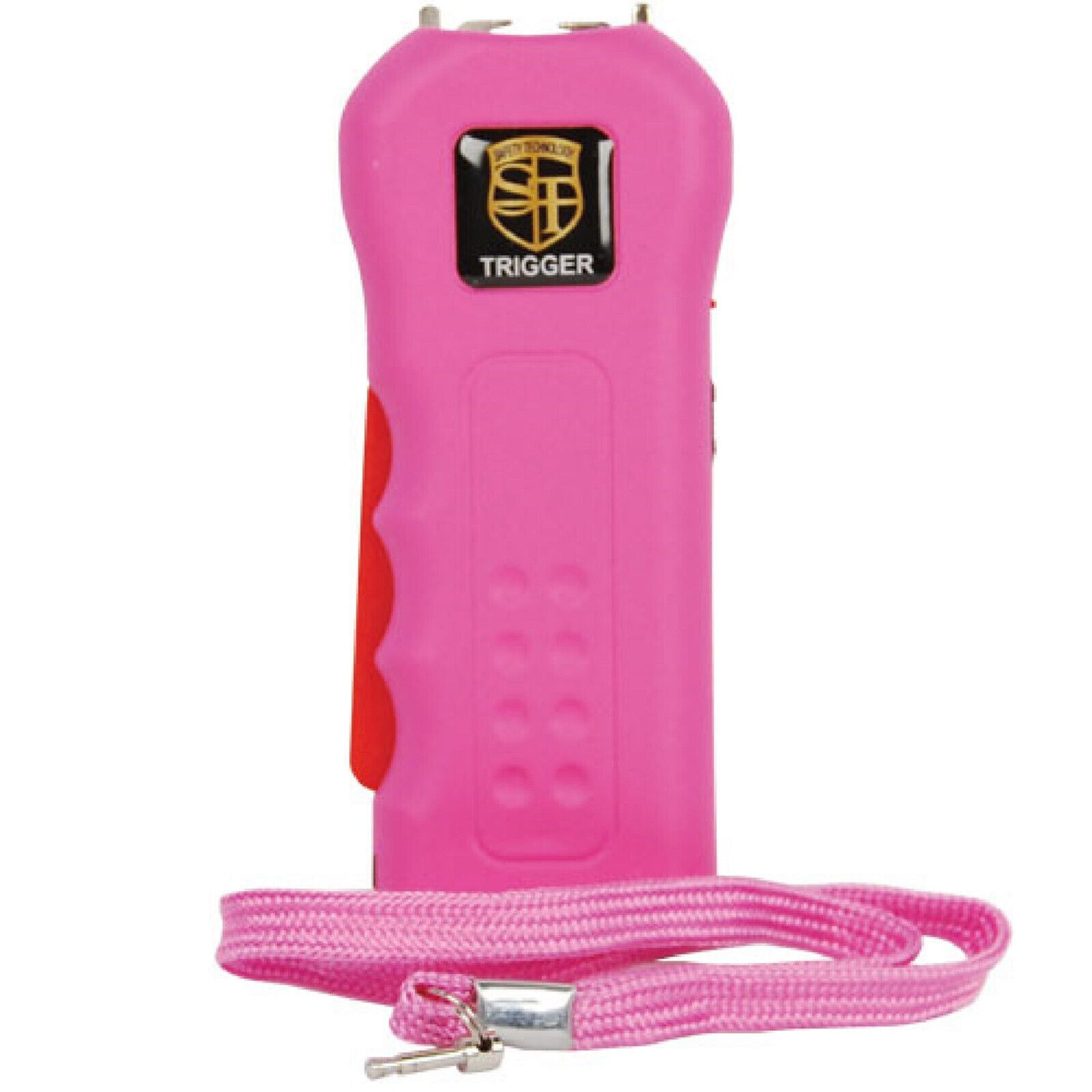 Safety Technology TRIGGER Stun Gun Rechargeable 75 Mil Volts LED Flashlight+Case