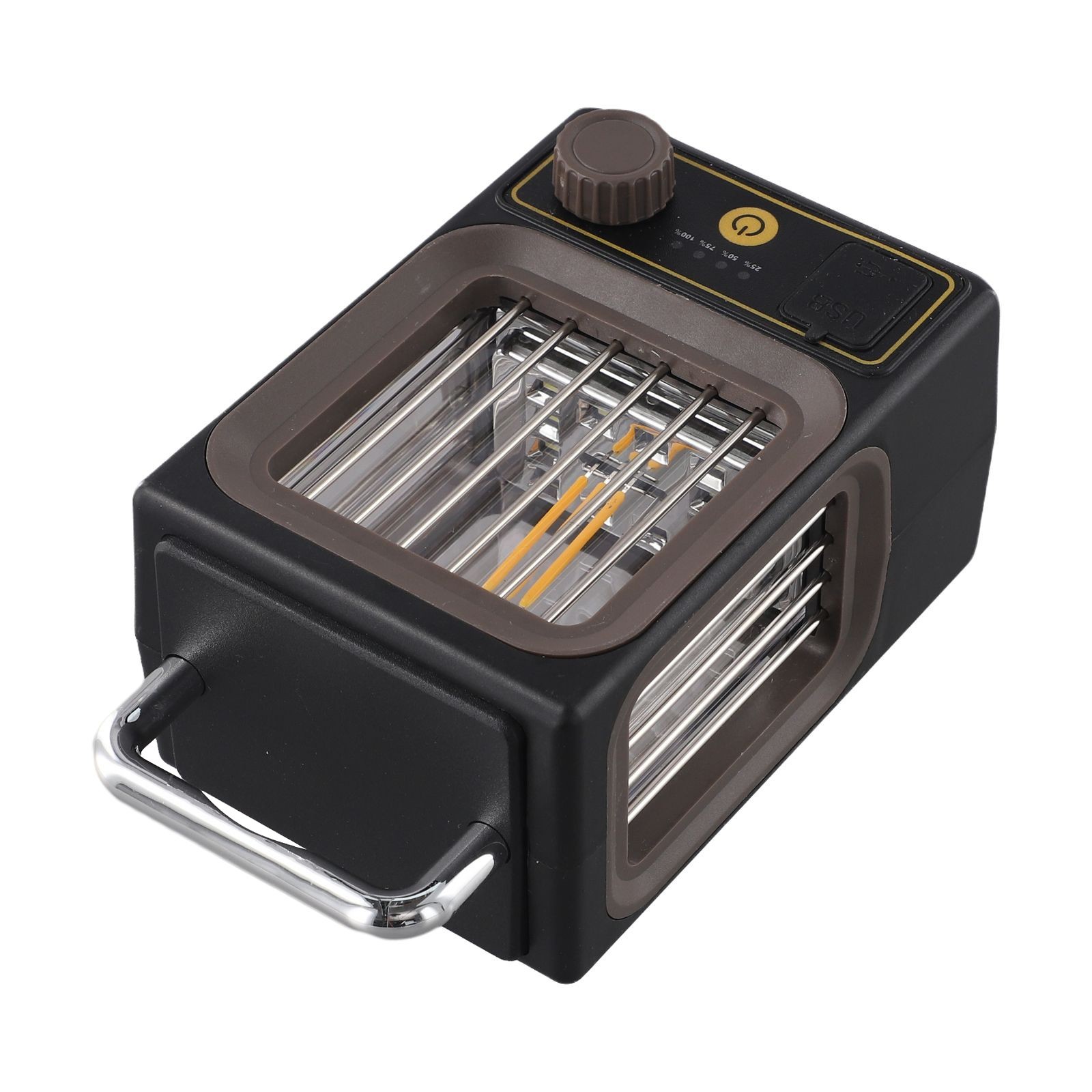 USB and Solar Powered Lantern for Camping Outdoor Activities Waterproof