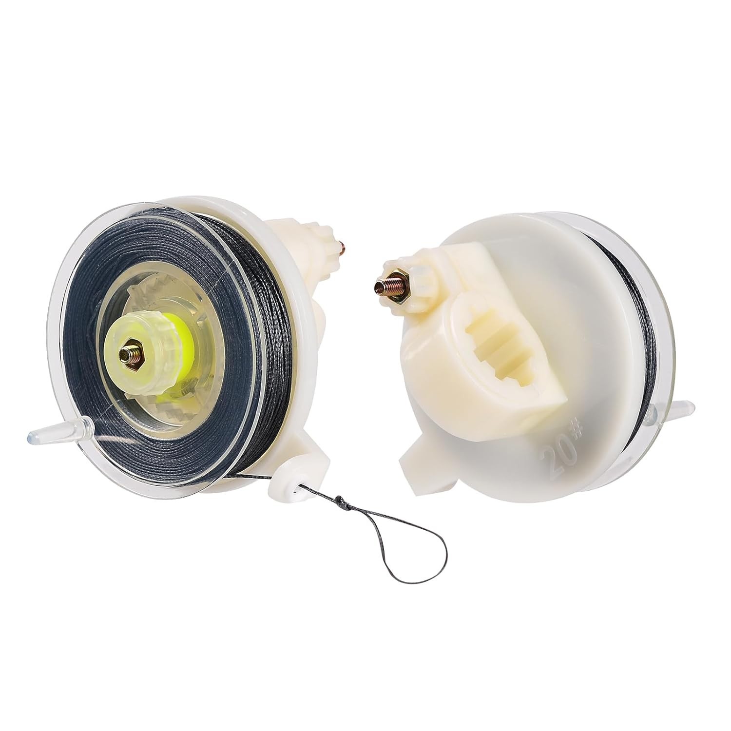2 Pcs Trip Wire on Reel (85ft) for Perimeter Alarm & Camping Security
