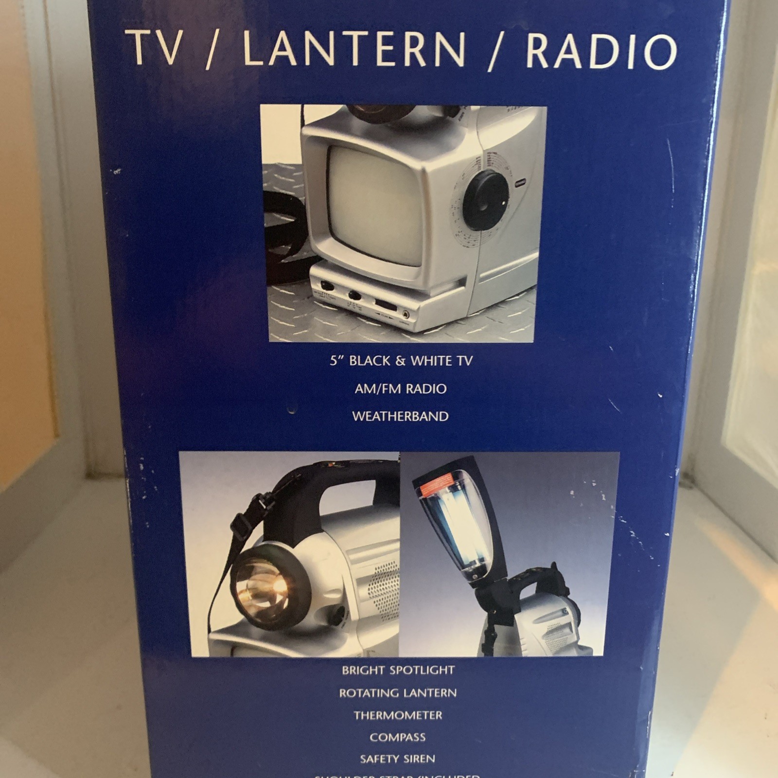 Portable TV Lantern Radio Emergency Survival Camp Storm 8 Function Home Accents