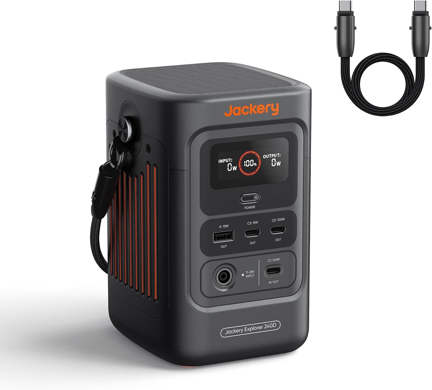 Portable Power Station Outdoors Camping Travel Battery (Solar Panel Optional)
