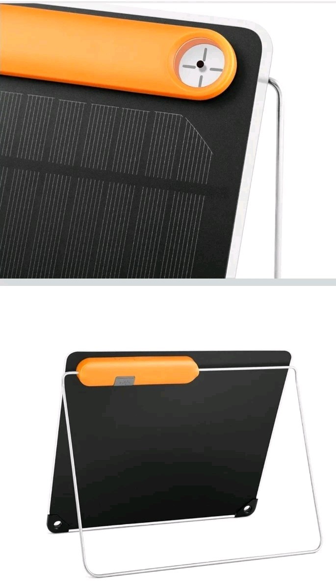 SET OF 2 BioLite SolarPanels 5 USB Charging Solar Panel Lightly Used Ultra Thin