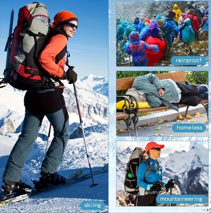 5 PACK Emergency Survival Blanket Solar Safety Insulating Mylar Thermal Heat USA