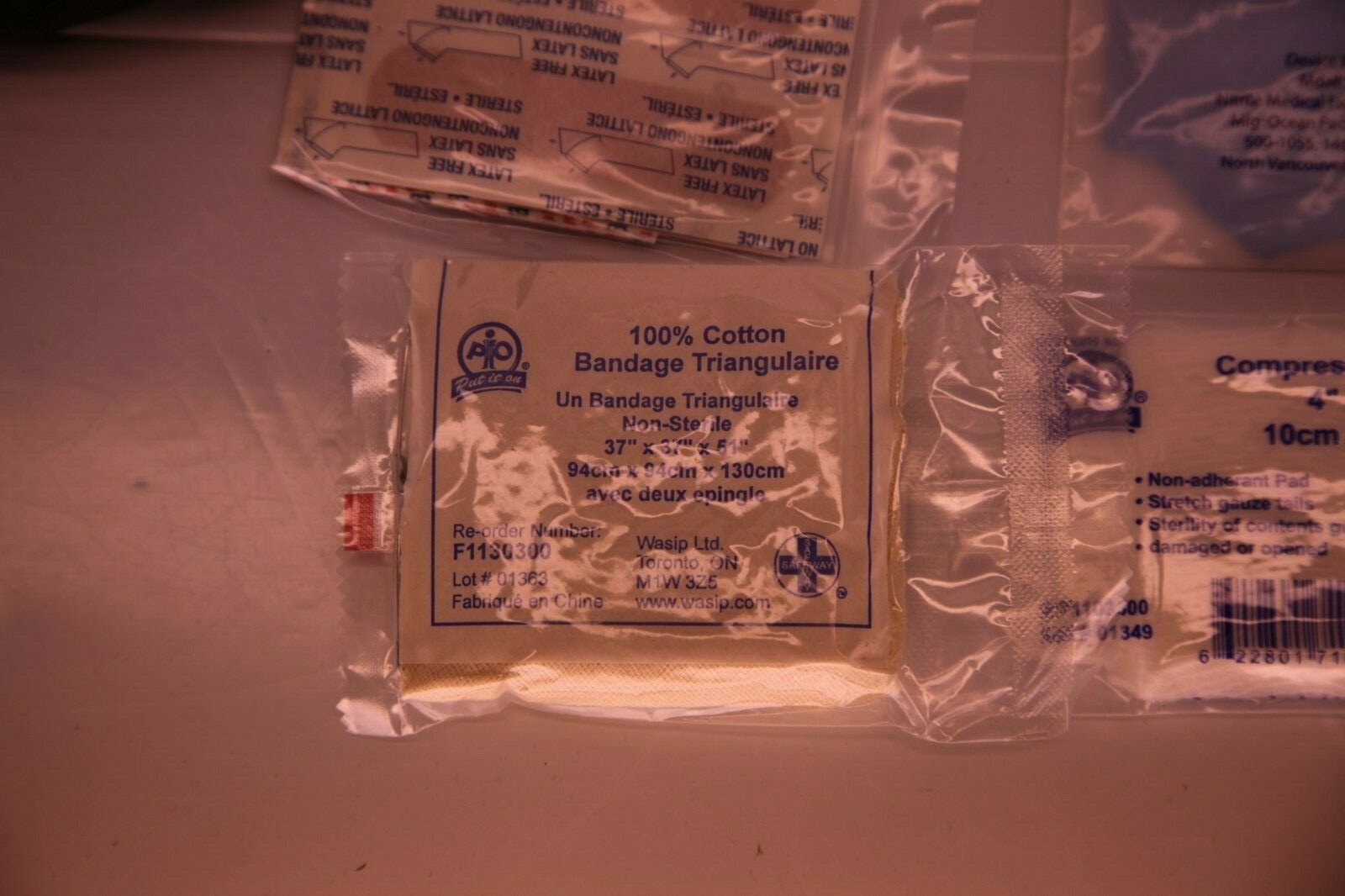 !! KOST !! PERSONAL FIRST AID KIT !! TYPE ‘P’ !! PORTABLE ! BELT LOOP ! NYLON !!