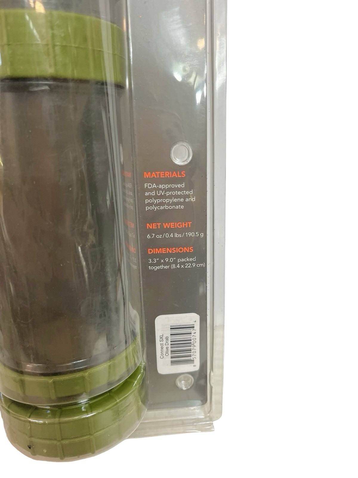 GearPods Connect System S XL Olive Drab Modular Container New Sealed STR-5
