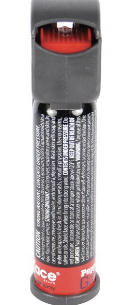 MACE 12 FT DEFENSE PERSONAL Pepper Gard GUARD Spray FLIP TOP Self Defense HOME