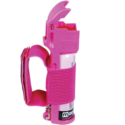 MACE 2% Keychain Pepper Spray JOGGER RUNNER Self Defense Women SAFETY Security