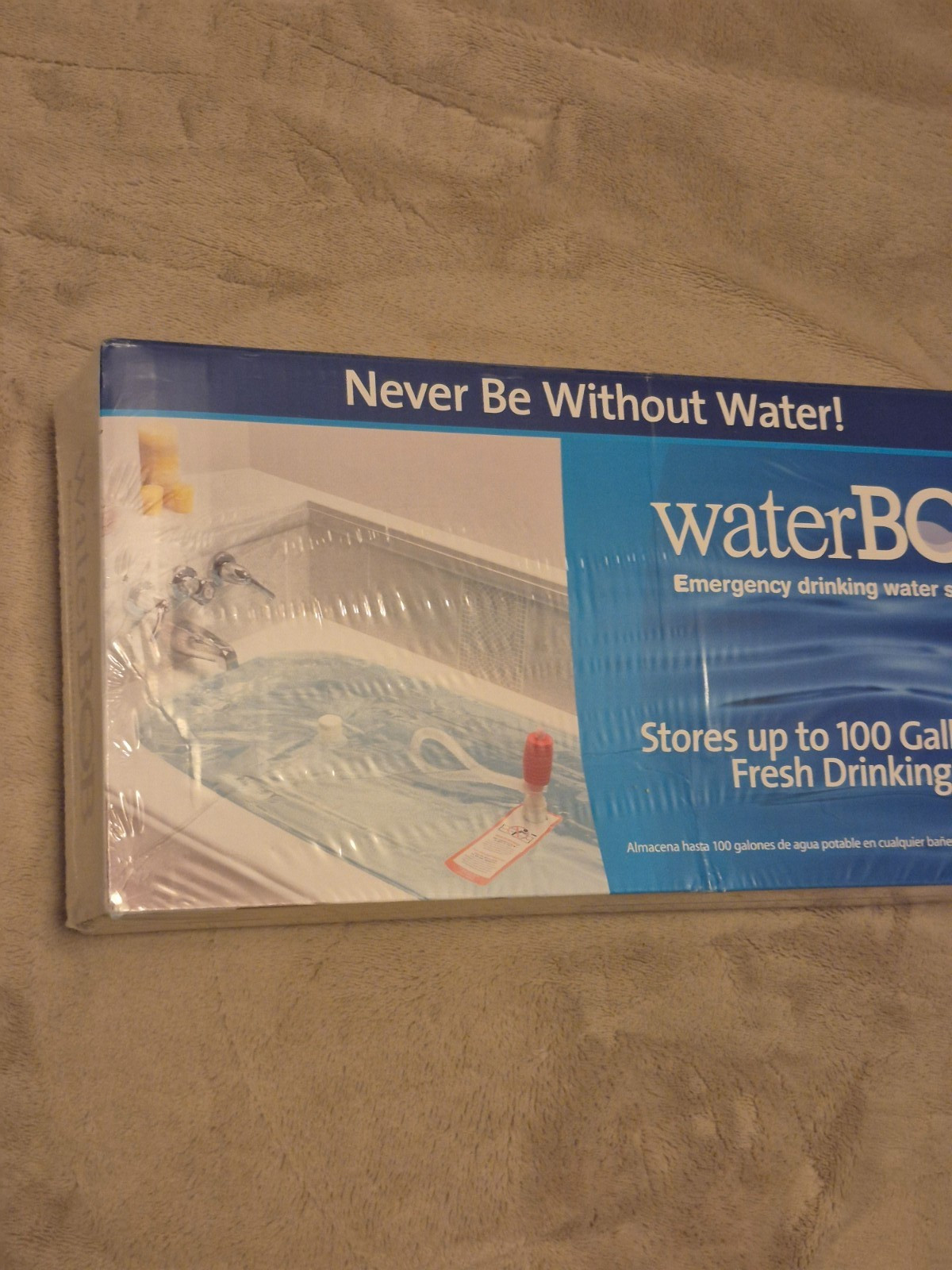 Water BOB Survival Emergency Drinking Fresh Water Storage 100-Gallons Kit New