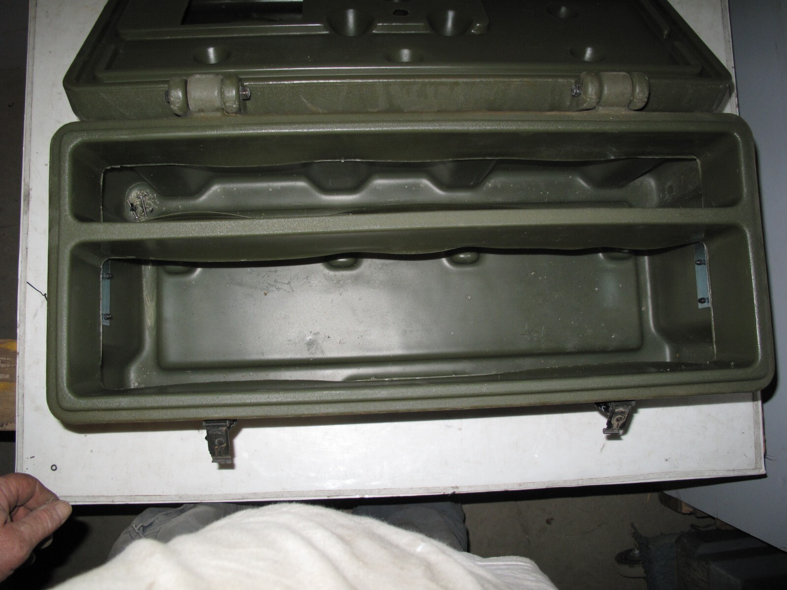 Hard Case Military Caisi Client Module 28x13x11 Hinged Lid