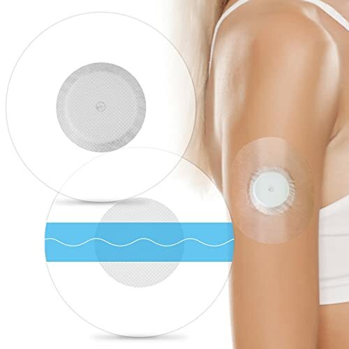 Freestyle Libre Sensor Cover Medical Adhsive Patch For Libre 2 Precut CGM 40Pack