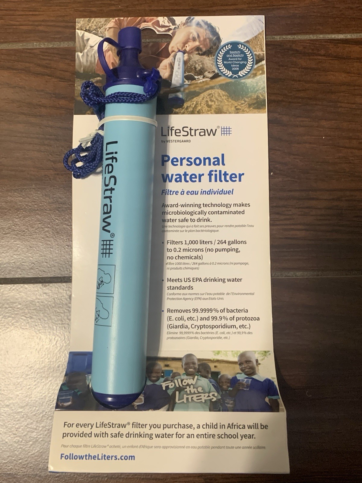 4Patriots Sun Kettle Solar Water Heater Camping & LifeStraw Purifier Emergency