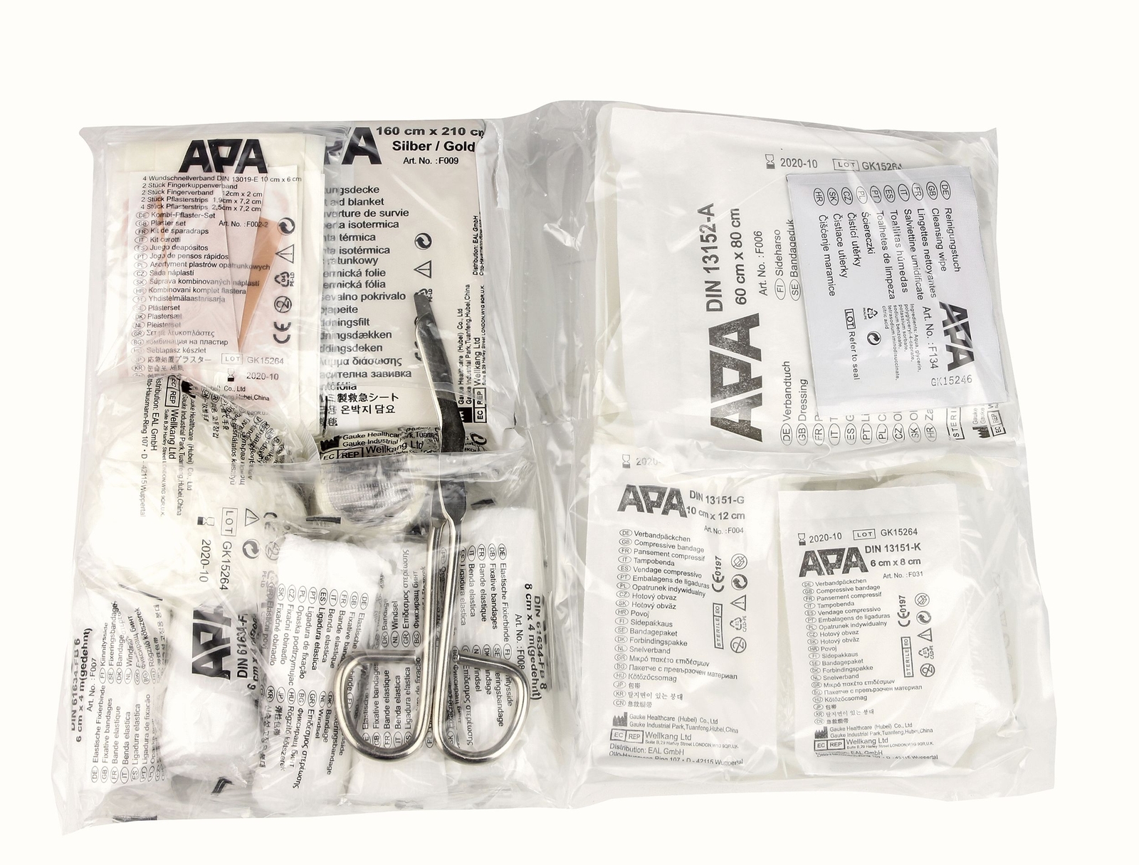 APA First Aid Car First Aid Kit