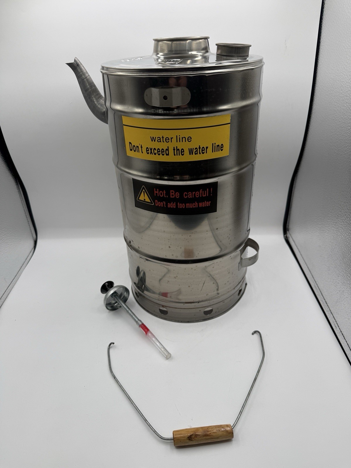 StoveTec Stainless Steel Water pasteurizer New Old Stock Prepper preparedness