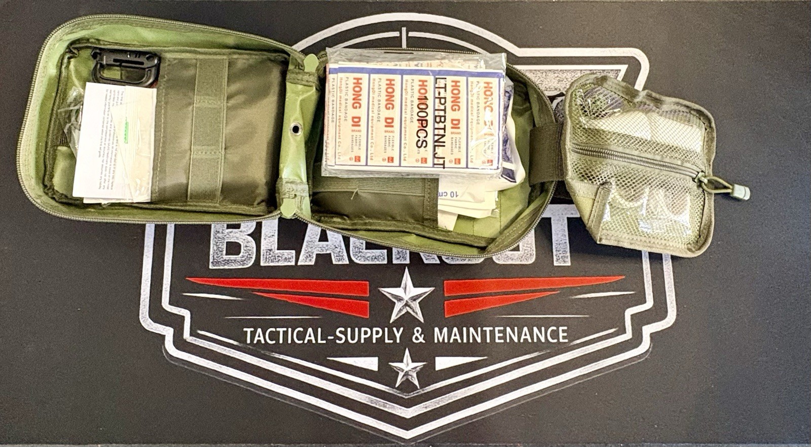 First Aid Kit Bag (407 BLACKOUT)