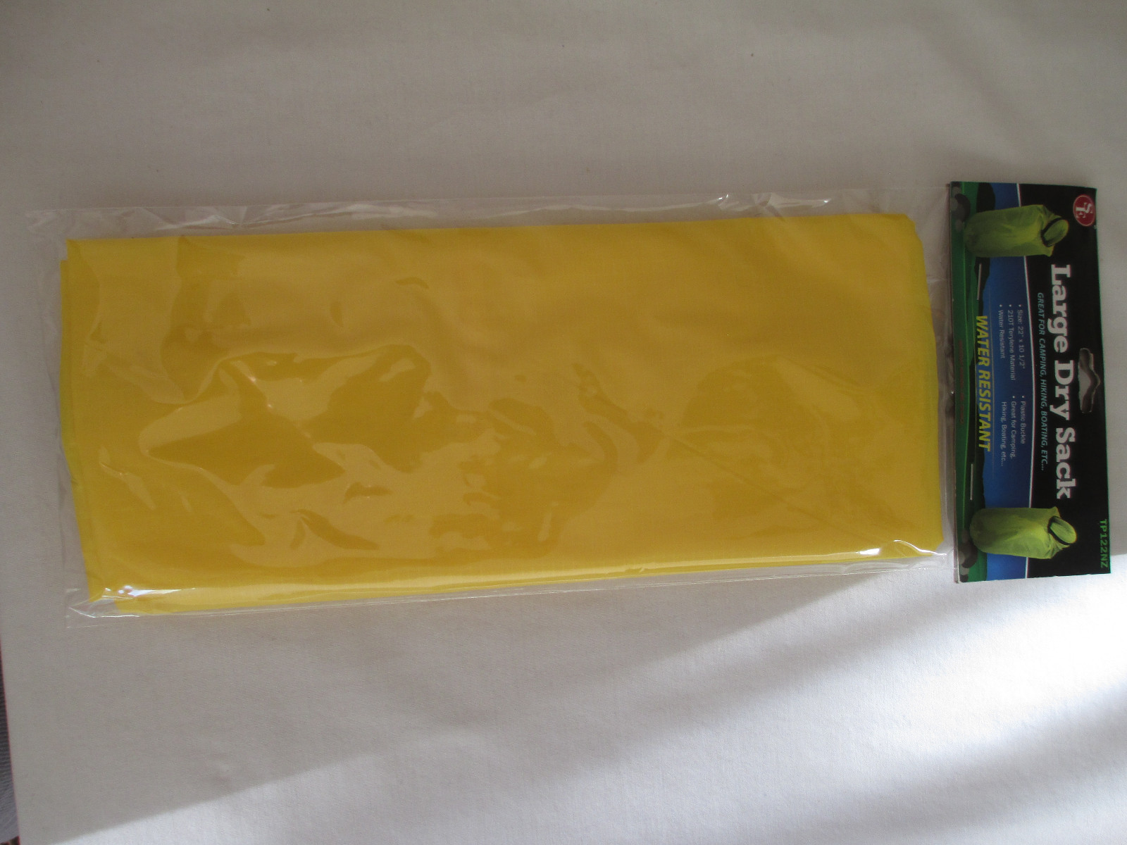 SE LARGE DRY SACK – WATER RESISTANT CAMPING / OUTDOOR BAG – 22 BY 10.5 INCHES