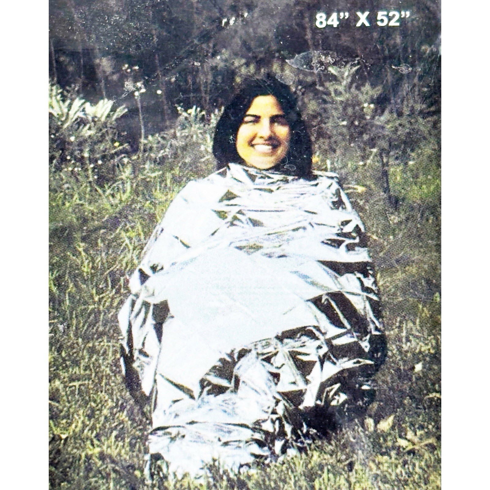 Emergency Thermal Blanket Survival Safety Insulating Mylar Heat 84″ X 52” New