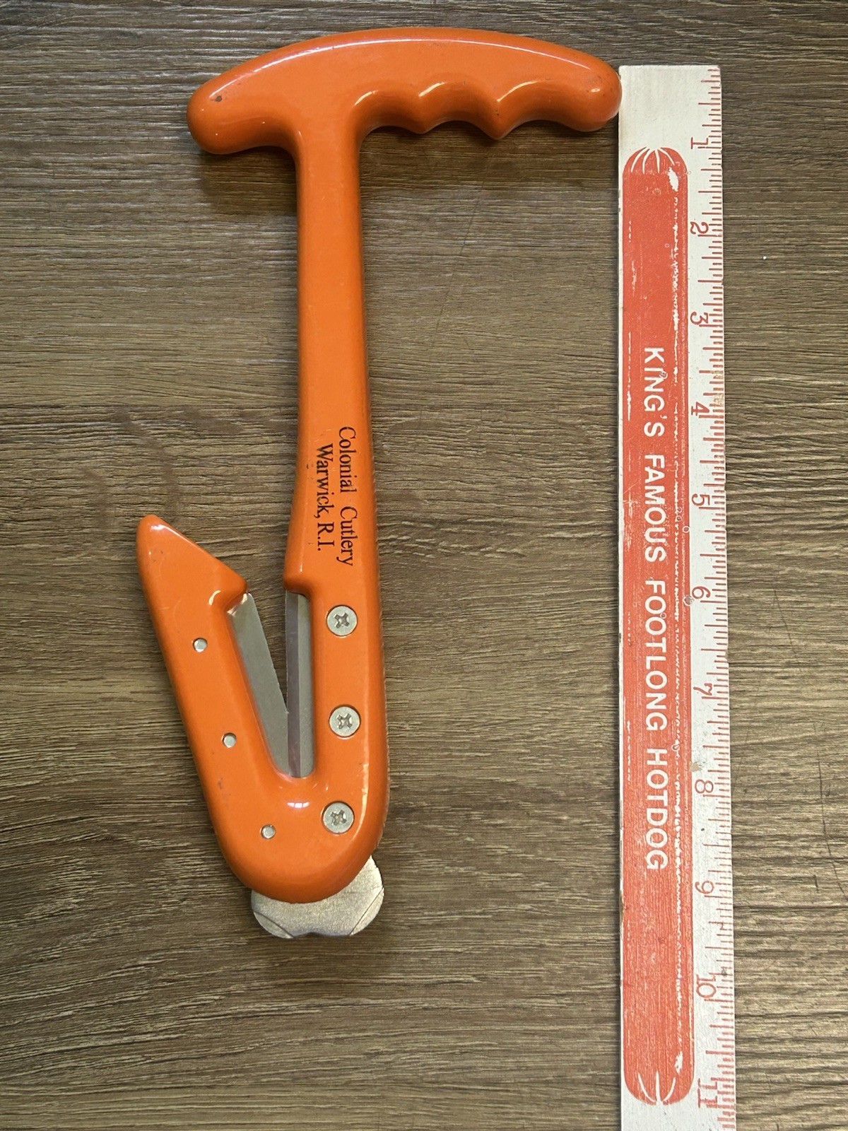 Quick-Cut Seat Belt Cutter Rescue Tool V-Shaped Razor Sharp Max Colonial Cutlery