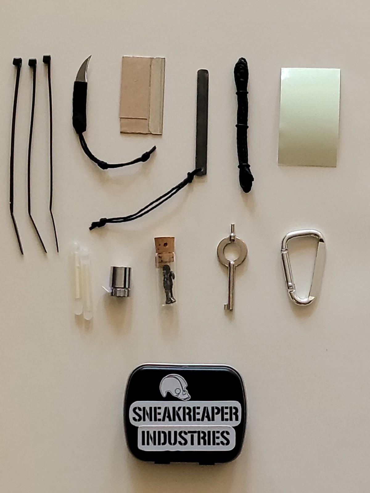 Micro Survival EDC Kit / Not Ed’s Manifesto Or Sneakreaper Industries