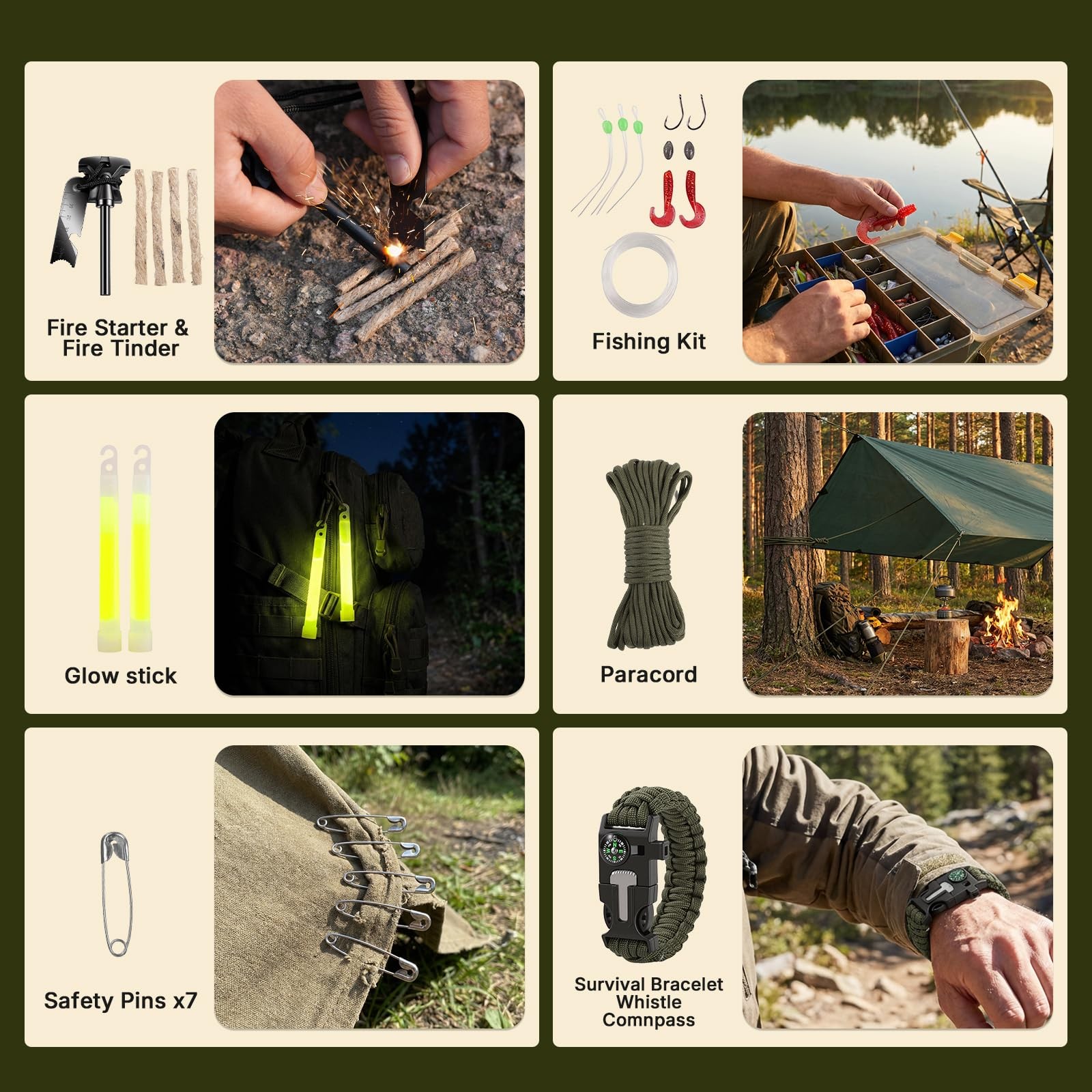 Gifts for Him Her Men Husband Dad Valentines Day – Survival Gear and Equipmen…