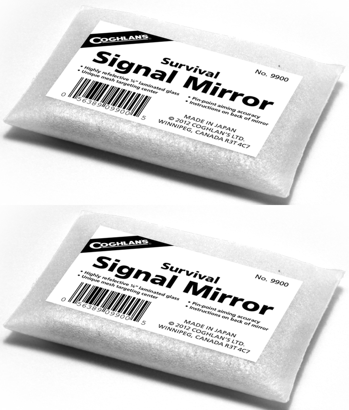 Coghlan’s Survival Signal Mirror, 2″ x 3″ (2-Pack)