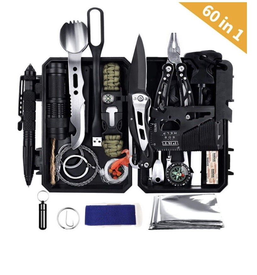 Antarctica Emergency Survival Kit 60 in 1