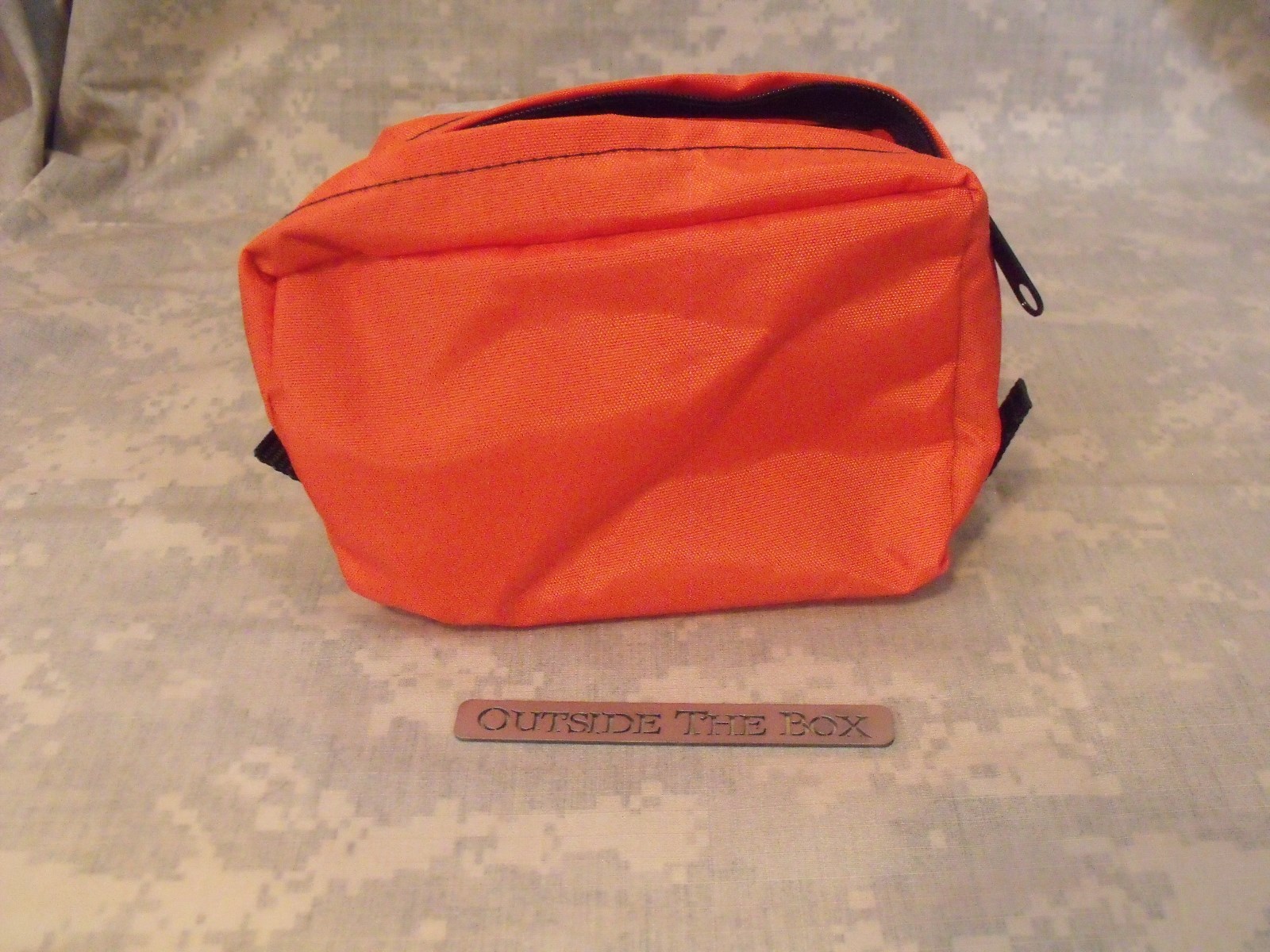 Emergency/Survival: Trangia #212 Aluminum Mess Kit Tin & Nylon Pouch, ORANGE