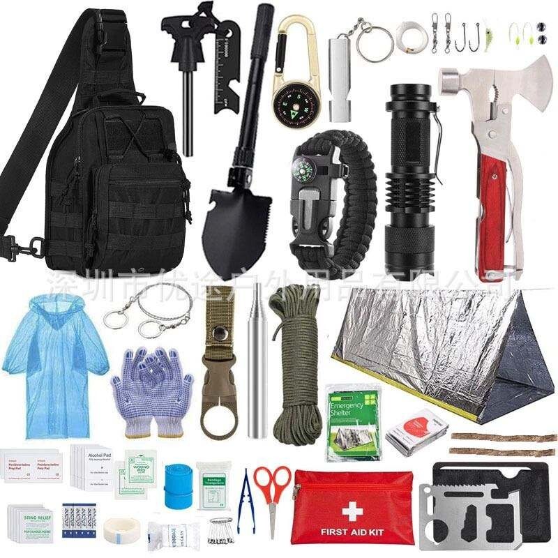 survival kit set tool supplies