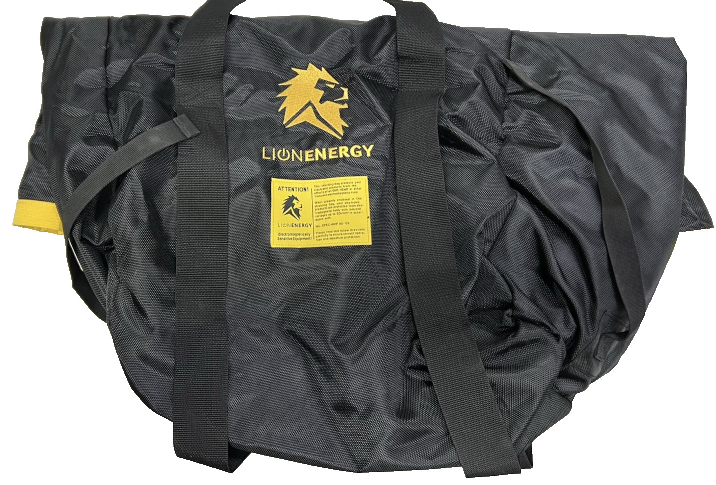 Lion Energy EMP Bag Electronics Shielding MIL-SPEC-461F R5-105 Faraday Bag