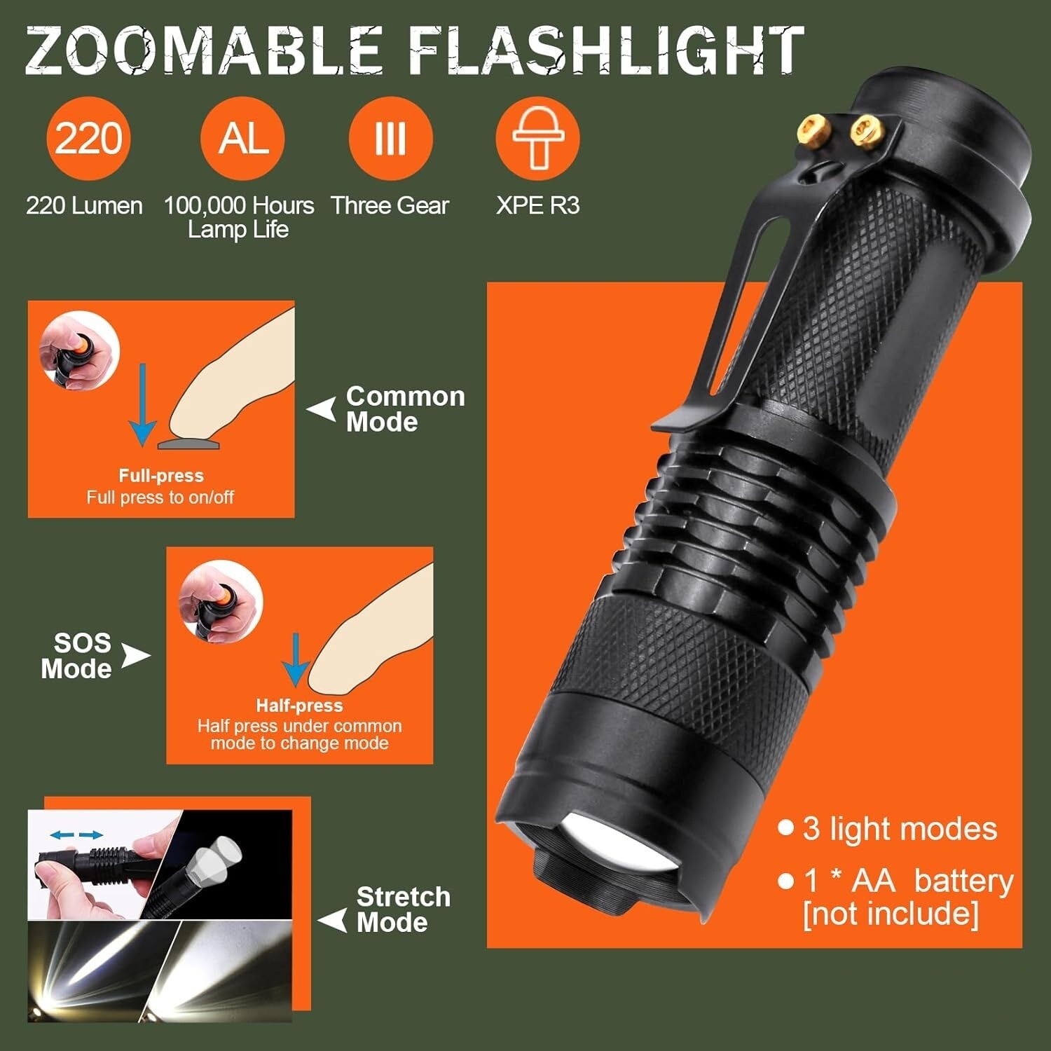 12 In 1 Kit de supervivencia Emergencia Táctica Al aire libre Camping Caza NUEVO