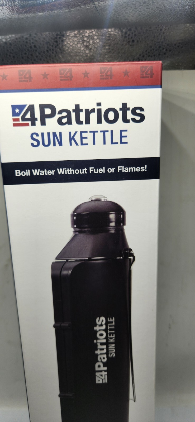 New 4Patriots Sun Kettle Rocket Solar Thermos Cooker Water Heater 4 Survival
