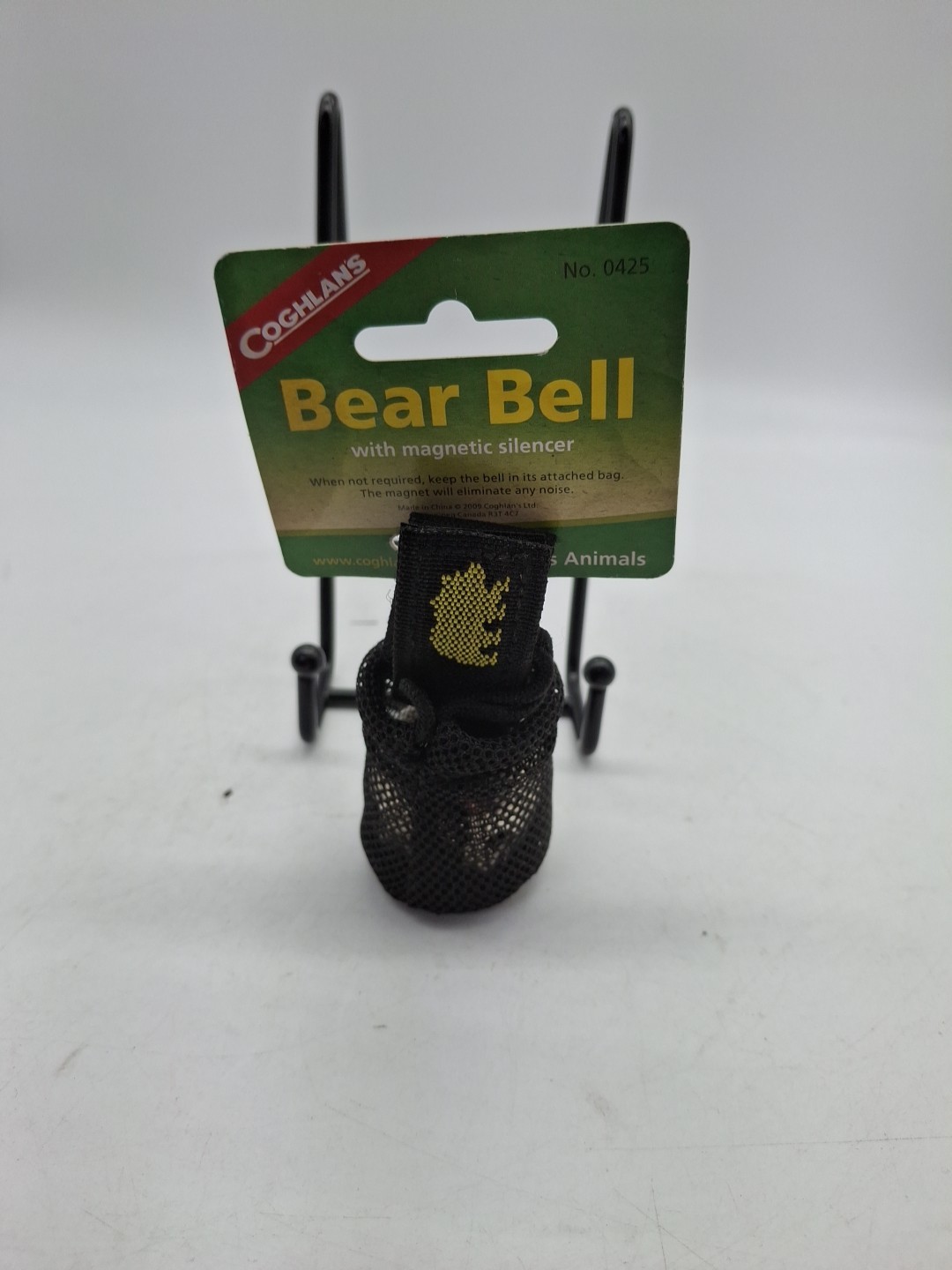 Coghlan’s Bear Bell with Magnetic Silencer Bag and Loop strap Hiking Safety