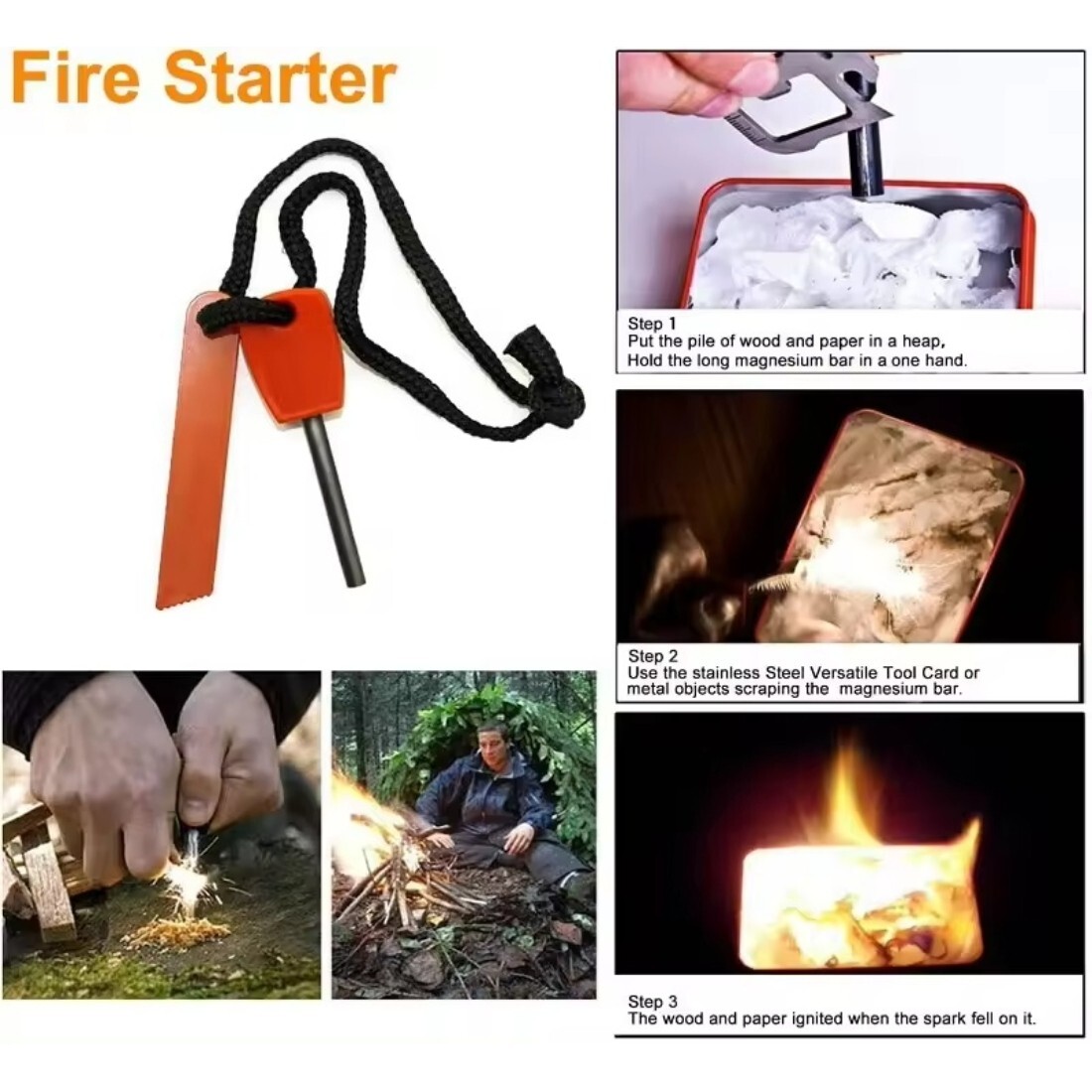 8pc Survival Kit