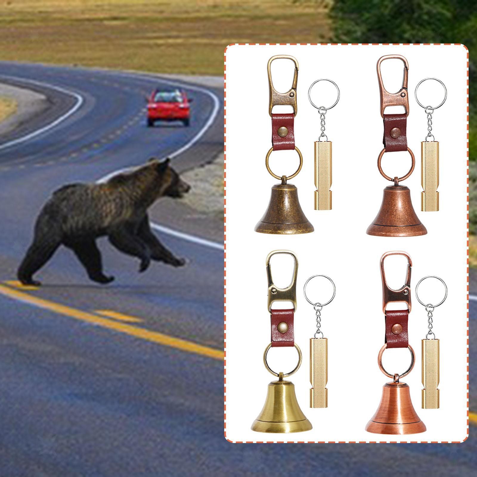 Loud Bear Bell and Whistle Accessories Pet Bell for Camping Climbing Animals