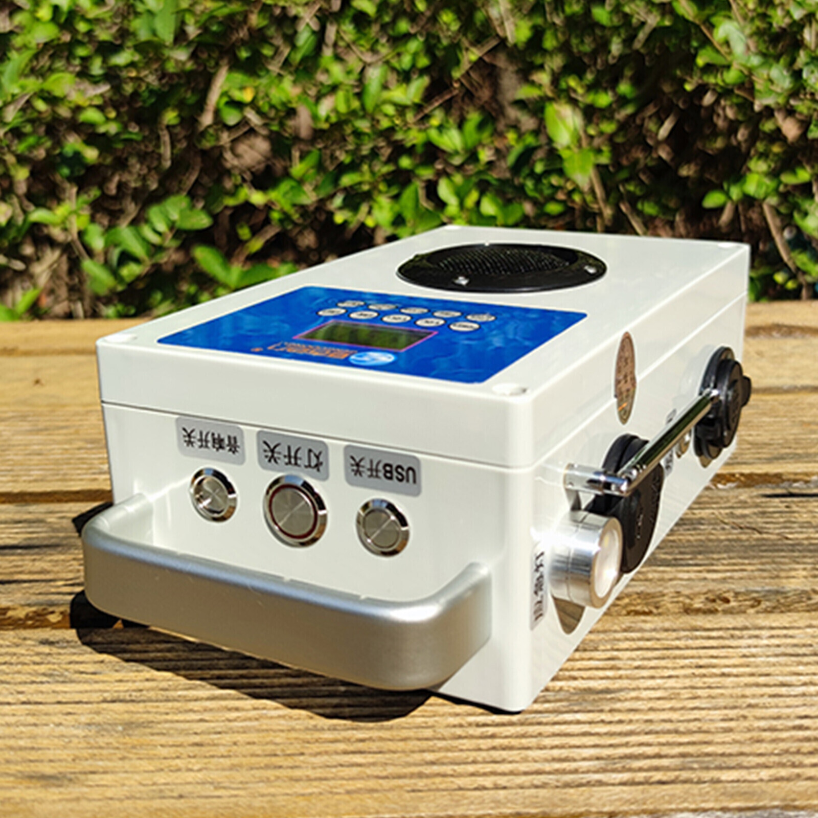 Hand Crank Generator USB Charger Outdoor Survival Emergency Power Supply New
