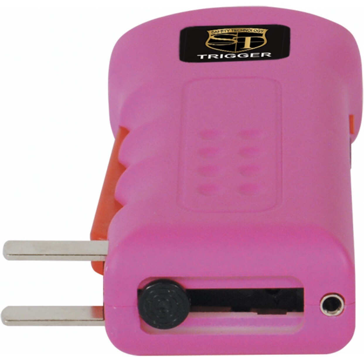 Stun MASTER ST POLICE Defense PINK SQUEEZE Stun Gun Rechargeable LED FLASHLIGHT