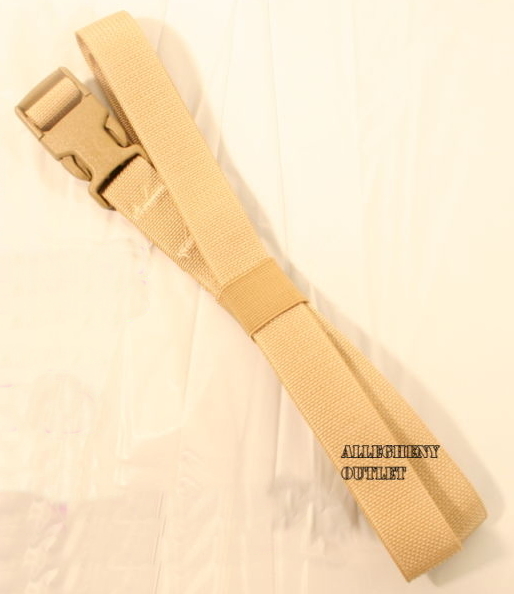 LOT of 8 – Molle QUICK RELEASE Cargo LASHING STRAPS 1″ x 68″ Tan ADJUSTABLE