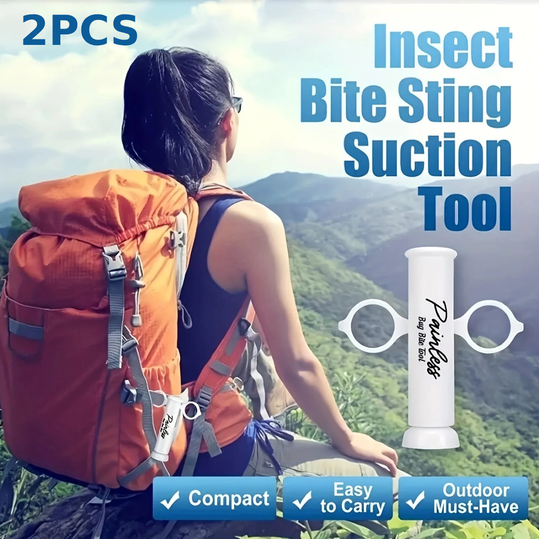 Bug Bite Thing Suction Tool Natural Insect & Sting Remover Chemical Free Relief