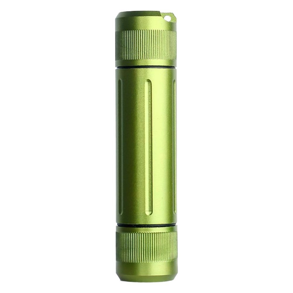 Aluminum Waterproof Pill Holder with Safe Storage for Outdoor Adventures